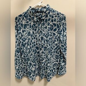 Ann Taylor Button-Down Blouse